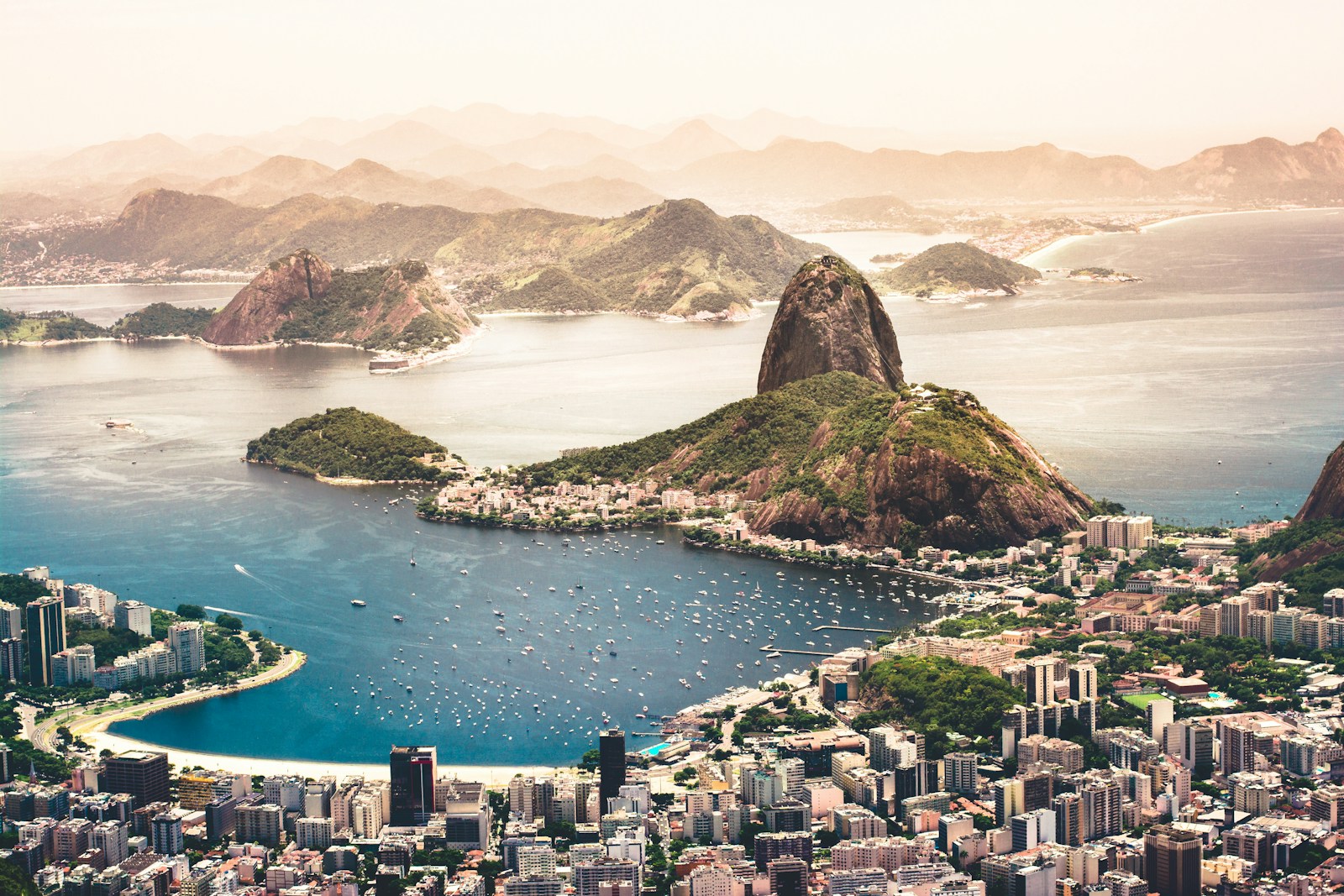 Pan de Azúcar y la bahía de Río de Janeiro